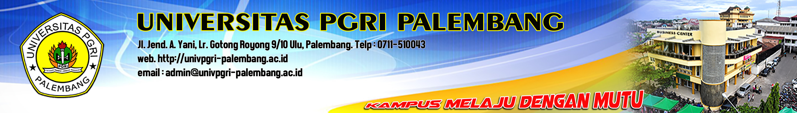 Homepage - Universitas PGRI Palembang