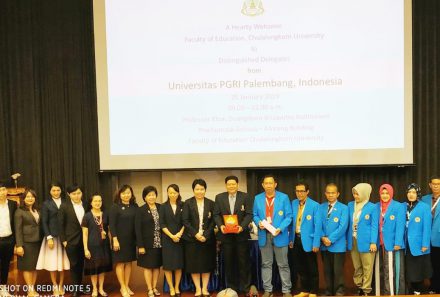 Universitas PGRI Palembang Jajaki Kerjasama Dengan Chulalongkorn University Thailand