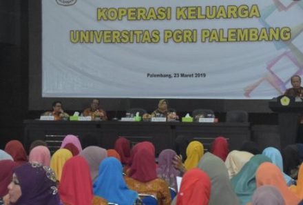 Koperasi Keluarga Universitas PGRI Palembang Gelar Rapat Anggota Tahunan XIII