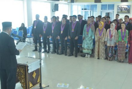 Fakultas Teknik Universitas PGRI Palembang Gelar Yudisium ke-36