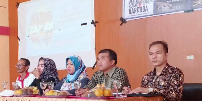 Mahasiswa KKN/KKL Universitas PGRI Palembang Gelar Sosialisasi Bahaya Narkoba di Kota Prabumulih