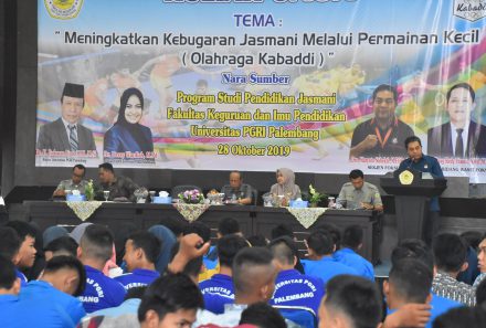 PB FOKSI Tunjuk Universitas PGRI Palembang Menjadi ‘Leader’ Mengembangkan Olahraga Kabaddi di Sumsel