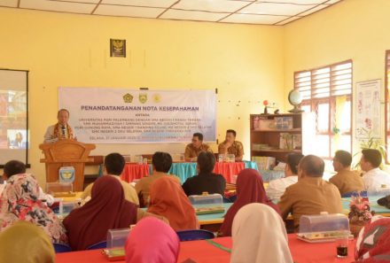 8 SMA, SMK, dan MA Negeri dan Swasta di Kabupaten OKU Selatan Jalin Kerja Sama dengan Universitas PGRI Palembang