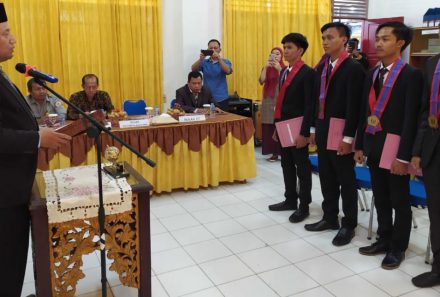 Fakultas Teknik Universitas PGRI Palembang Lantik dan Yudisium Sarjana Baru