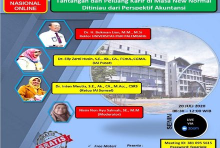 Universitas PGRI Palembang is inviting you to a scheduled Zoom meeting.