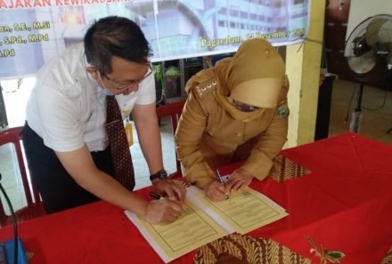 Jalin Kerja Sama, Universitas PGRI Palembang Beri Kemudahan Siswa dan Guru SMKN 1 Pagaralam Untuk Kuliah
