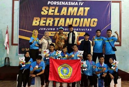 Tim Pencak Silat UPGRIP Raih 6 Medali Pada Kejuaraan Porsenasma IV Kediri