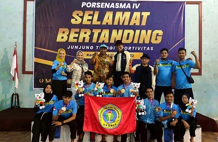 Tim Pencak Silat UPGRIP Raih 6 Medali Pada Kejuaraan Porsenasma IV Kediri