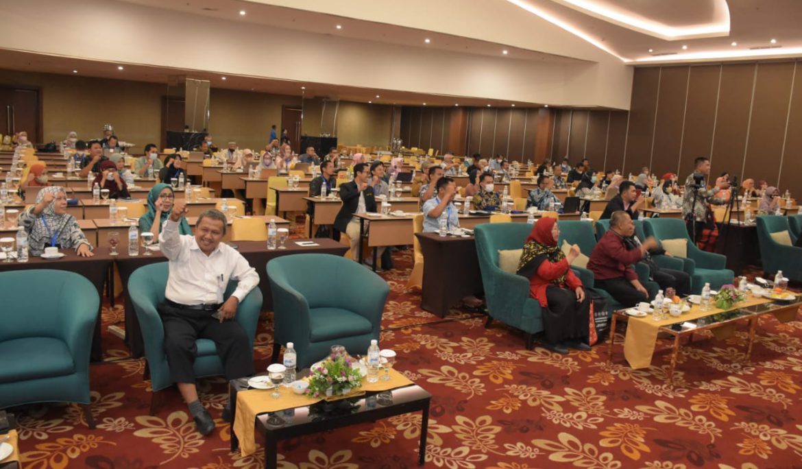Universitas PGRI Palembang  Sukses Menjadi Tuan Rumah Rakornas Ke-5 Seminar Nasional IKAPROBSI 2022