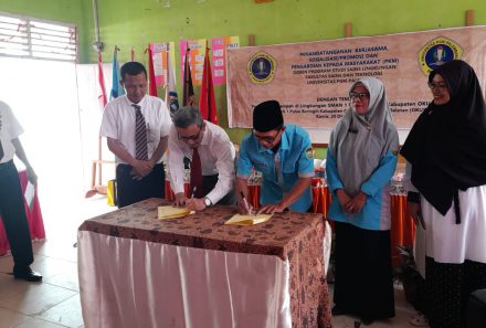 Prodi Sains Lingkungan Fakultas Sains dan Teknologi Universitas PGRI Palembang  Gelar Sosialisasi, PkM, MoU,  MoA, dan PKS  di SMAN 1 Pulau Beringin OKUS.