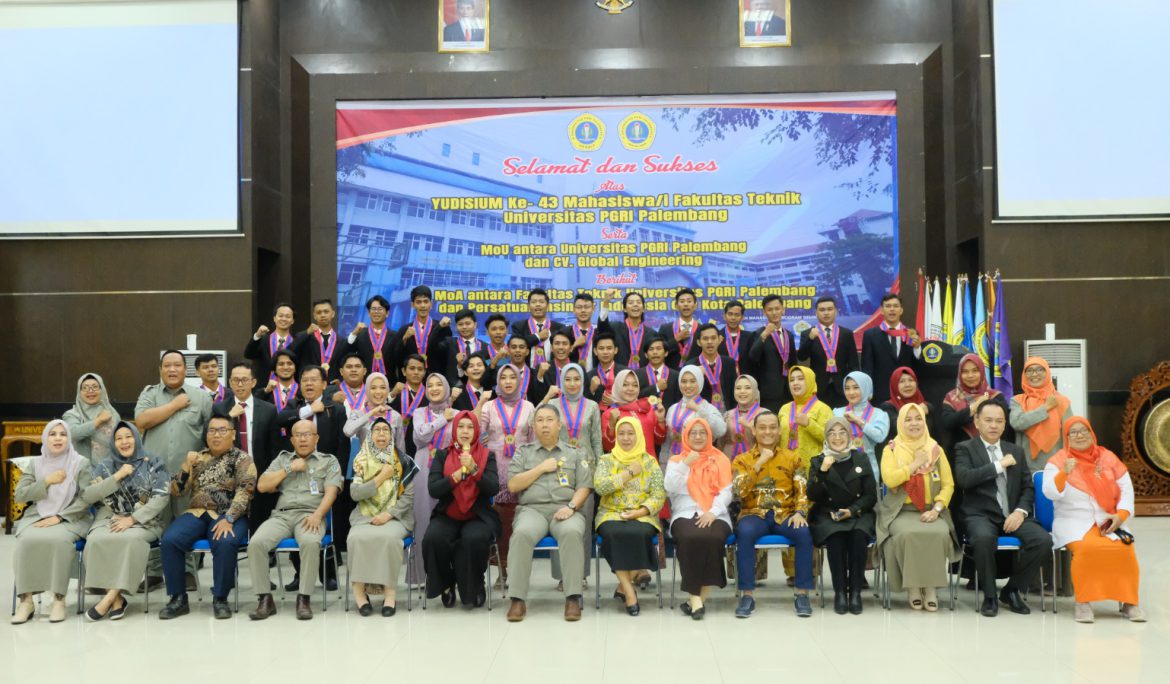 Gelar Yudisium ke-43 Fakultas Teknik, UPGRIP Gandeng Berbagai Perusahaan