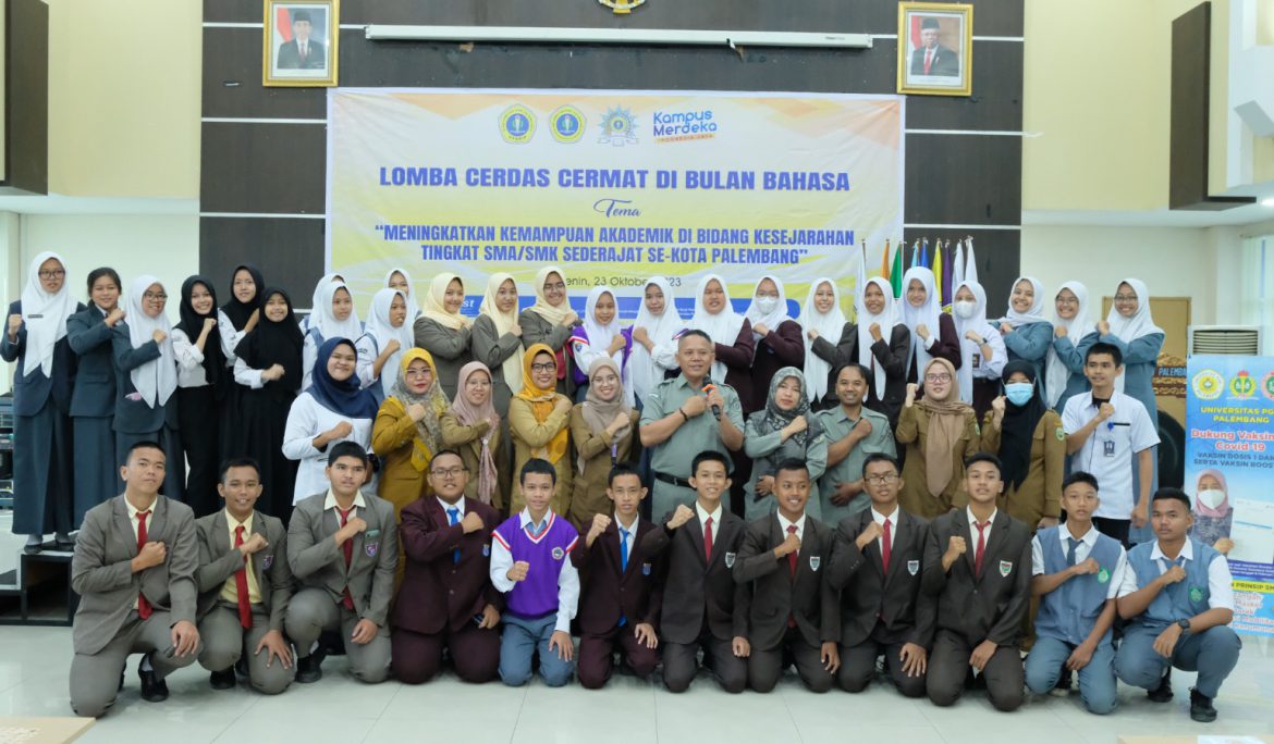 Tingkatkan Literasi, HMPS Pendidikan Sejarah Adakan Lomba Cerdas Cermat Pelajar SMA/SMK se-kota Palembang