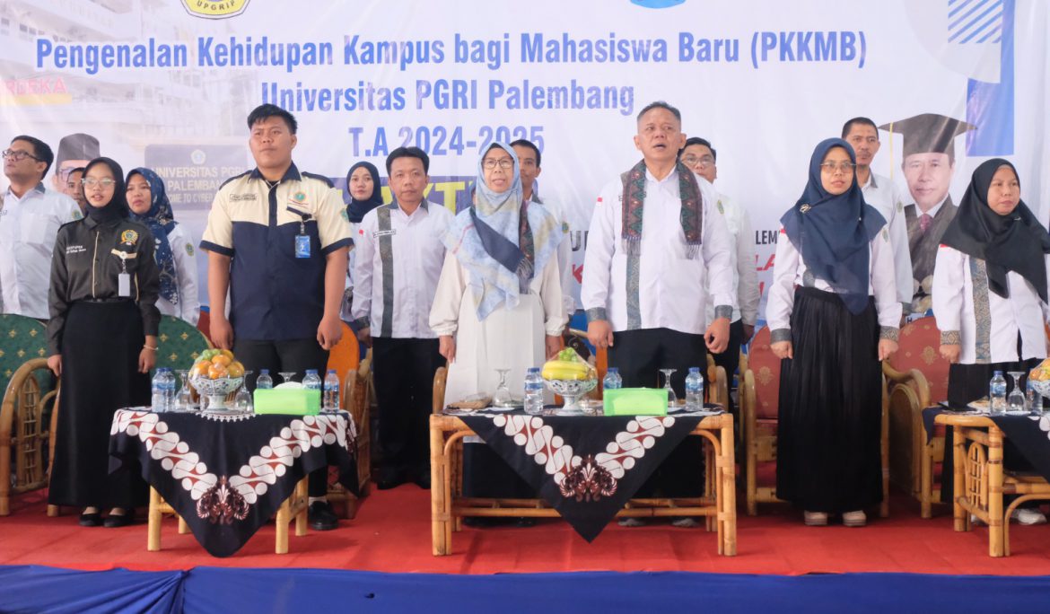 Gelar PKKMB Fakultas, FKIP UPGRIP Kenalkan Motto TRUST