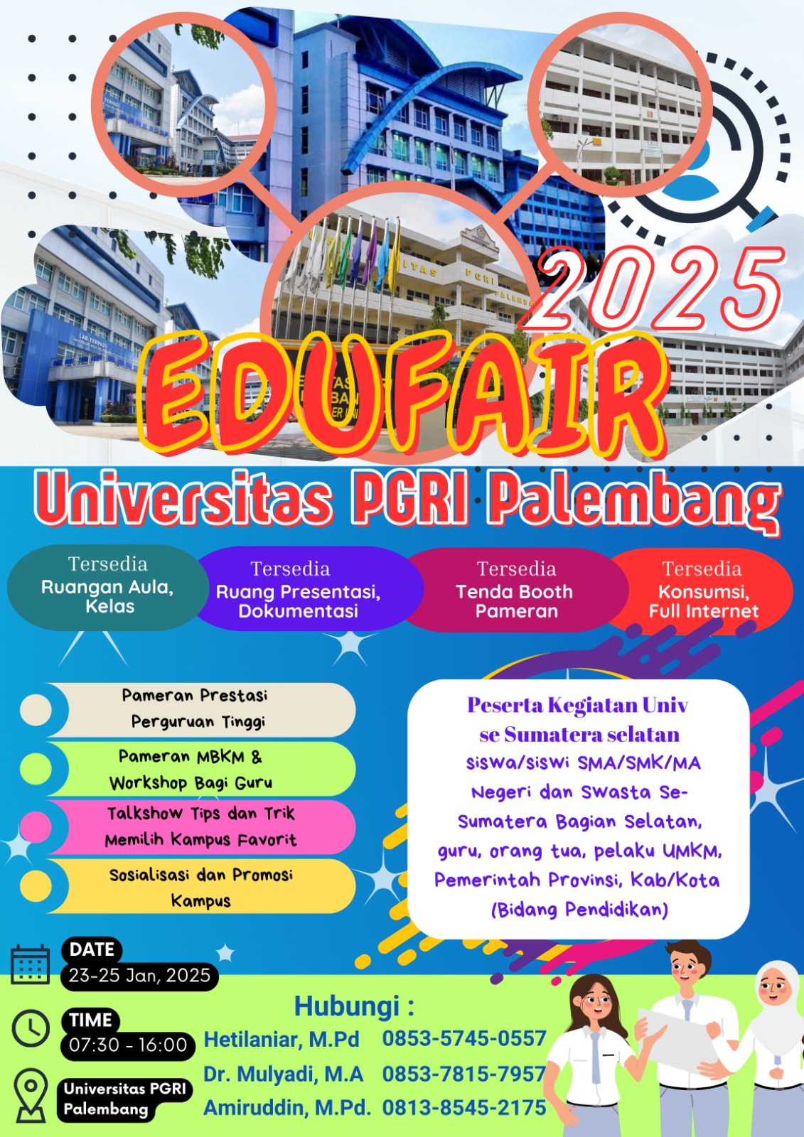 EDUFAIR 2025 UNIVERSITAS PGRI PALEMBANG